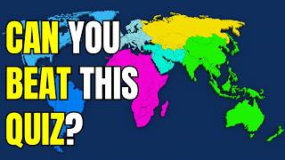 Can You Beat This Geography Quiz? Only 1% Get Them All Right!