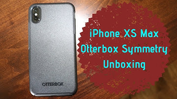 iPhone XS Max Otterbox Symmetry Case Unboxing