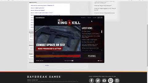 H1Z1 Game Crashing on start PLS help