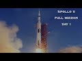 Apollo 11  day 1 full mission