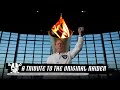 Mark Davis Lights the Torch in Memory of and Tribute to Jim Otto | Raiders | NFL