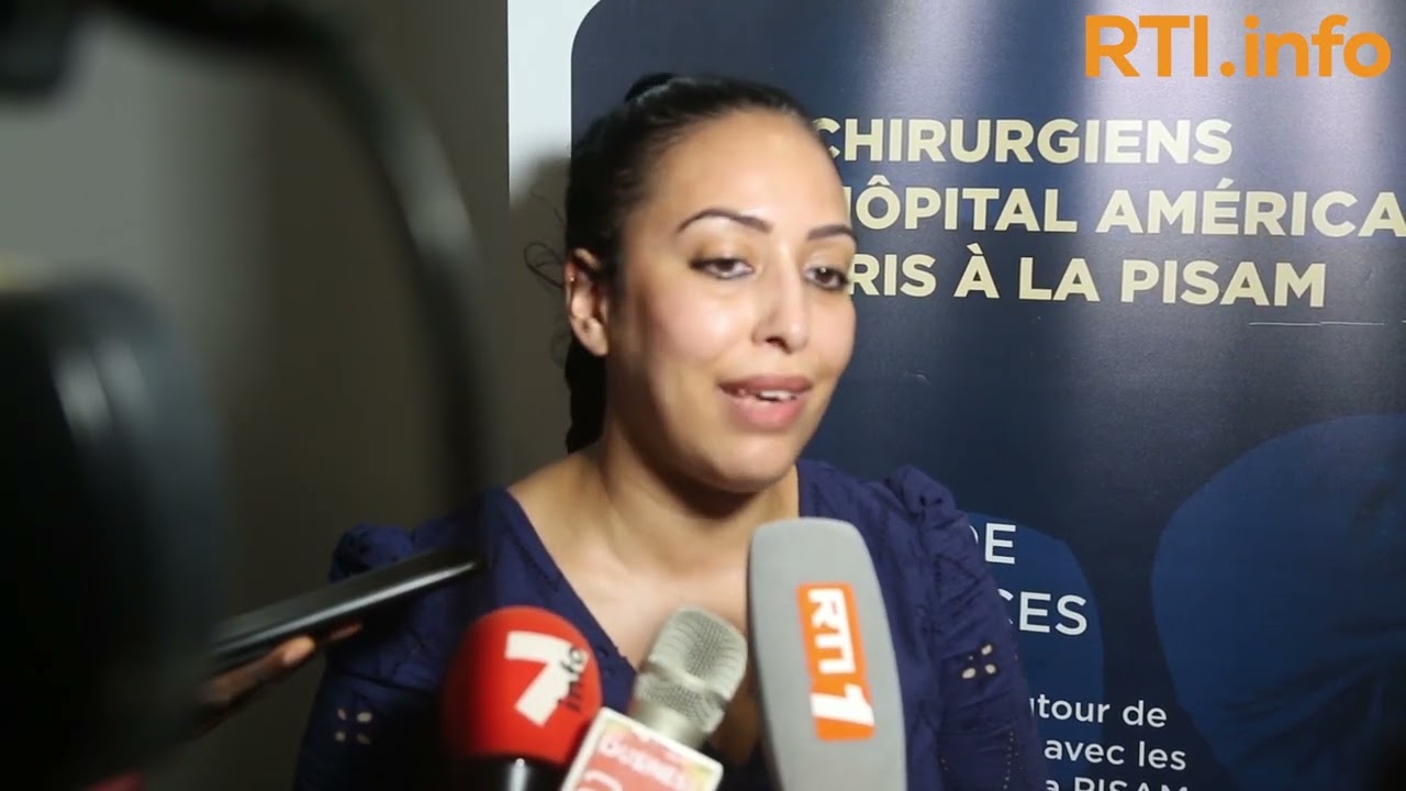 Dr Sana Amraoui (Hôpital Américain de Paris) soulage des malades du coeur à Abidjan