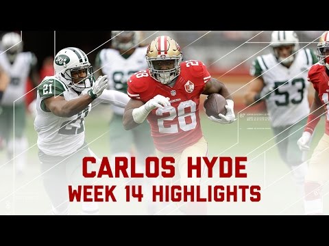 Carlos Hyde Churns Out 193 Yards! | Jets vs. 49ers | NFL Week 14 Player Highlights