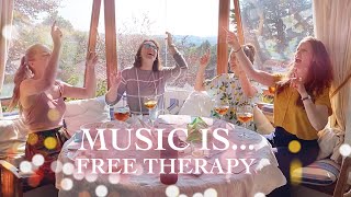 MUSIC IS... FREE THERAPY