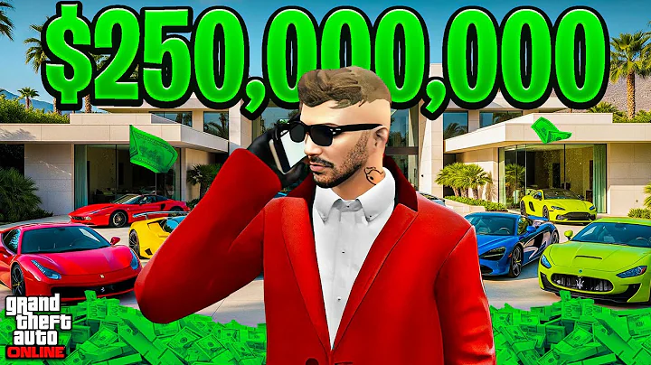 How to Get $250M in the Fastest Way Possible in GTA Online