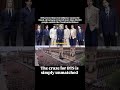 History Made: BTS and President Sheinbaum Greet Fans From Palace Balcony #viral #video
