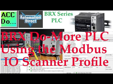 BRX Do-More PLC Using Modbus IO Scanner Profile