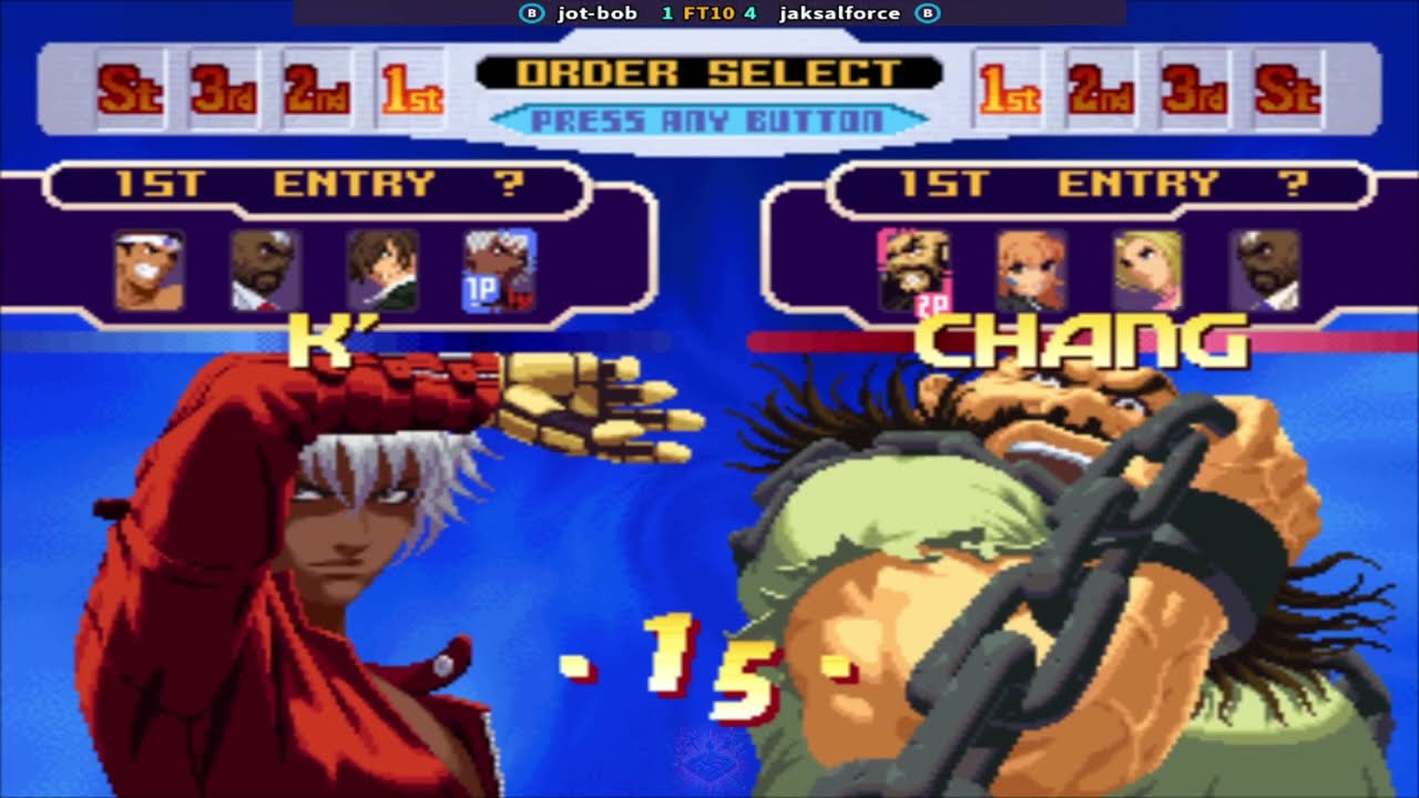 The King of Fighters 2000 jot-bob (KR) Vs jaksalforce (KR) || Play Date 28 Feb 26