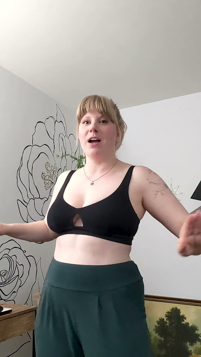 My Sustainable Bra/Bralettes - Try On Review of Knickey, Free Label, tentree,  Savara 