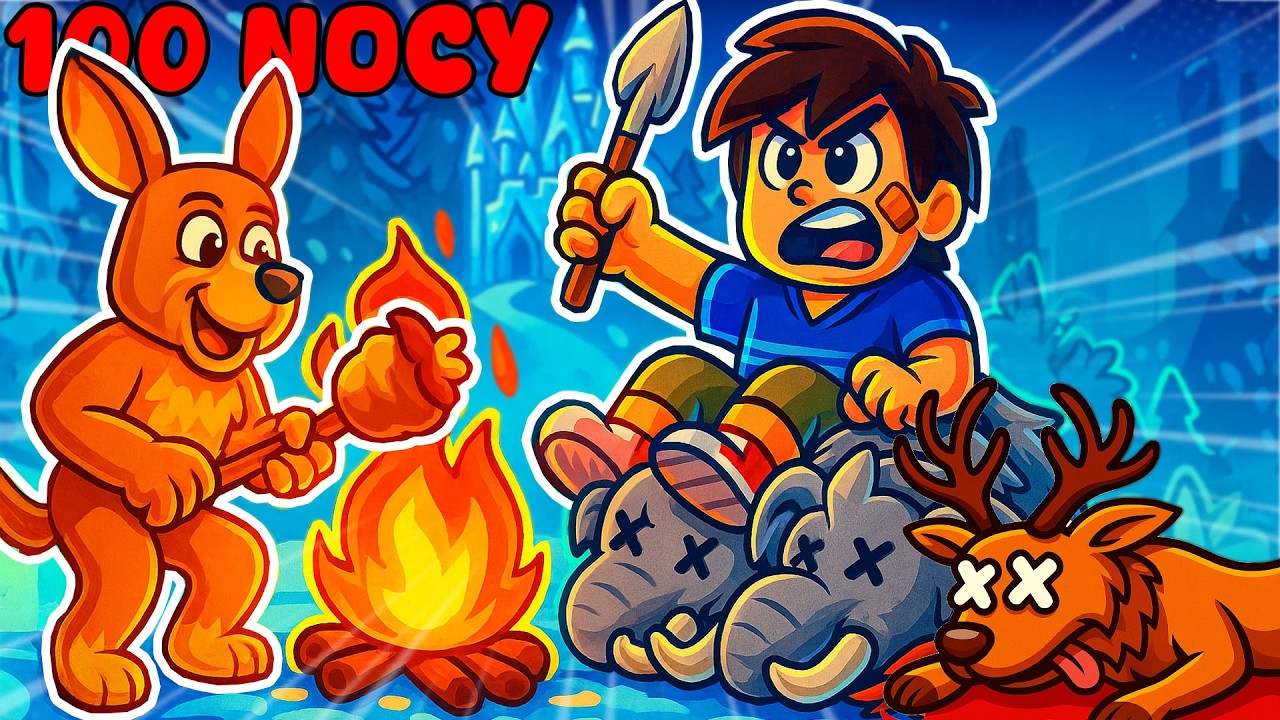 POLUJEMY NA JELENIA I MAMUTY w 99 NOCY W LESIE