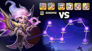 3 Million Power SWJ Vs Broken Spaces - Idle Heroes