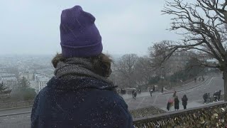 Vague de froid en France et premiers flocons de neige à Paris | AFP