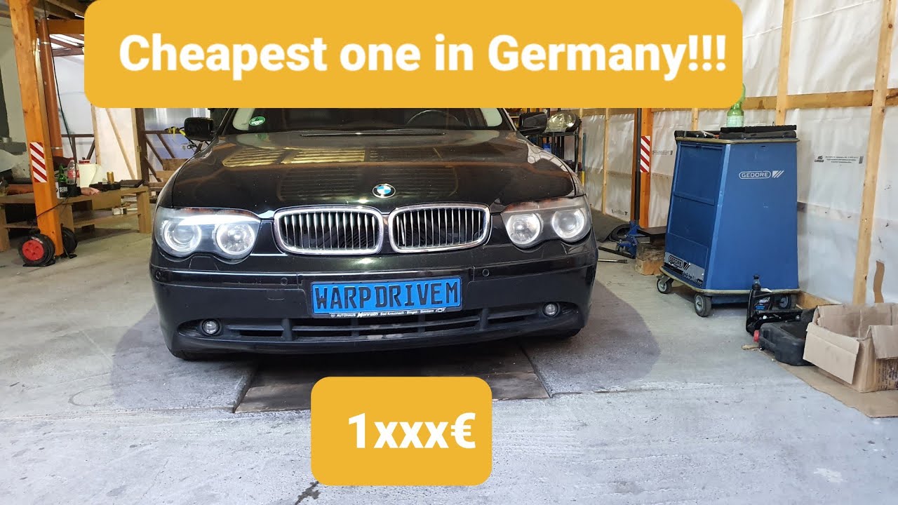 I've bought the cheapest BMW 735i V8 in Germany! - YouTube