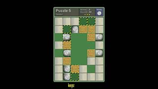 Pushing Machine (Genius) Level Puzzle 5 - Perfect Solution