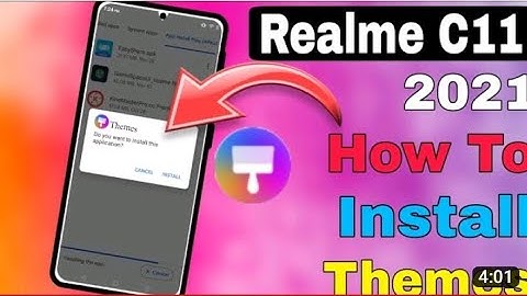 How To Install Themes Store In RealmeC11 2021realme c11 theme store not showingrealme c11