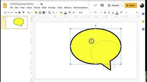 Google Slides Tutorial - Add Shape