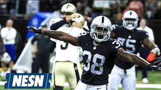 Derek carr and the oakland raiders defeated new orleans saints on
sunday afternoon. nesn.com's michaela vernava explains how found
michael crabtree for a successful two-point conversion ...