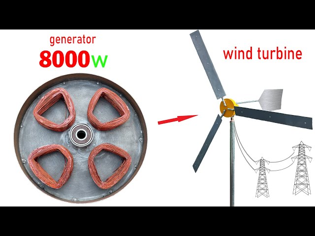 I make 220v electric Wind Turbine generator class=