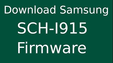 How To Download Samsung Galaxy Tab 2 SCH-I915 Stock Firmware (Flash File) For Update Android Device