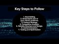 Key Steps Before You Start Creating a Website