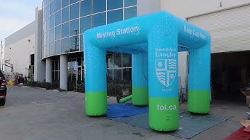 Custom 10x10 Misting Station