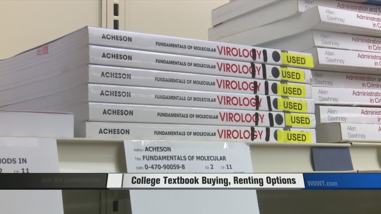 College Textbook Buying, Renting Options