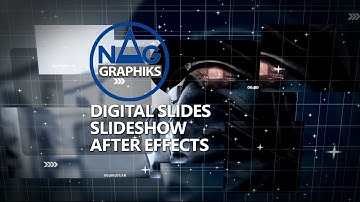 Digital slides Nag graphiks No plugin After effects Project 36