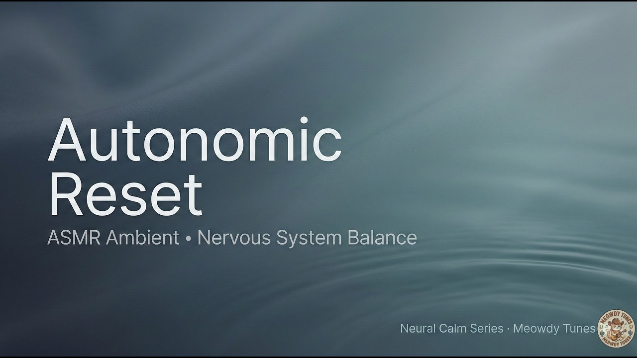 Autonomic Reset · ASMR Ambient for Nervous System Balance (1 Hour) | Neural Calm