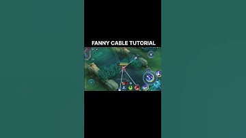 FANNY CABLE TUTORIAL #mobilelegends #mlbb