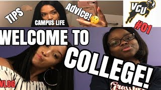 WELCOME TO COLLEGE | VCU VLOG