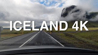 1h Iceland Ring Road 4K - Road Trip POV