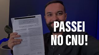 Consegui passar na prova objetiva do CNU