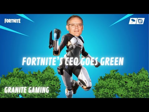 #Fortnite ’s CEO Is Going Green 🌲 | Tim Sweeney & Epic Games