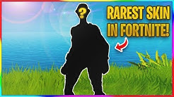 new the rarest skin in fortnite history fortnite rare skins duration 4 39 - rarest skin in fortnite history