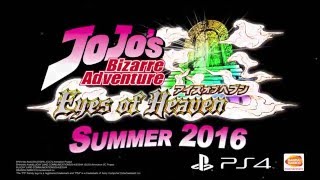 JoJo s Bizarre Adventure  Eyes of Heaven: Coming to America/Europe (Summer 2016/PS4 Only)