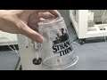 Plastic milk tea cup screen printing machine