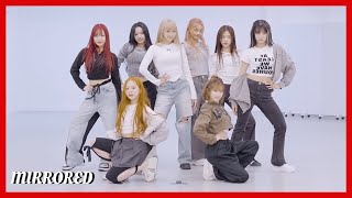 UNIS - 'SUPERWOMAN' Dance Practice Mirrored (4K)