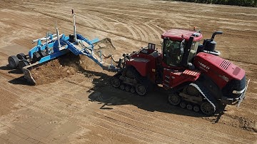 4x Big Case IH | Quadtrac 620 & 535 | Magnum 340 | Livellatura Laser | Ground Levelling | Dal Maso