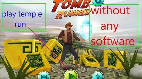 how to download & play temple run in laptop#without any software||100%working