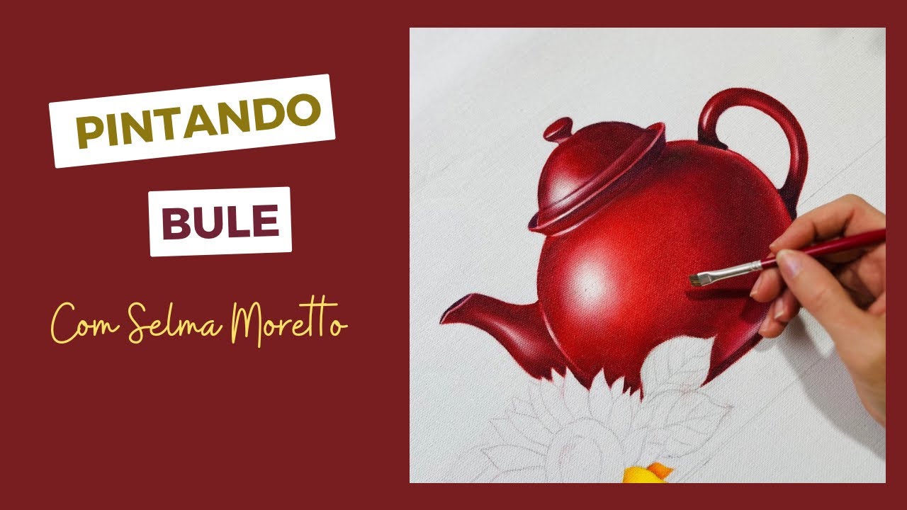 PINTANDO BULE E GIRASSOL- parte 1