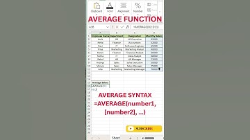 #average #excel #youtubereels #youtubeshorts #youtubevideo #study #exceltips #reels #video #viral