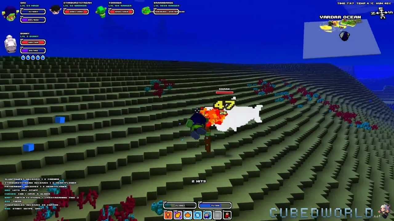 CubedWorld 24/7 PvE or PvP