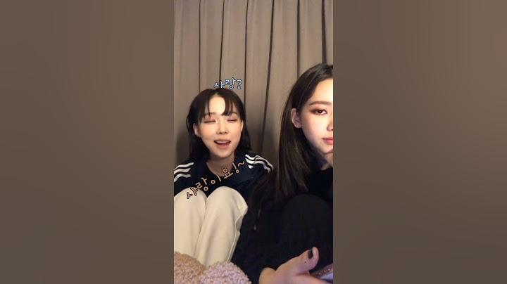 에스파/카리나/윈터 | 지민정 한테 뽀뽀받는 닝이!