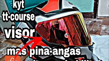 KYT HELMET REMOVING VISOR | MAS PINA-ANGAS | SHOPEE |