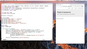Formulario Registro de Usuarios in Python Flask - Parte 1