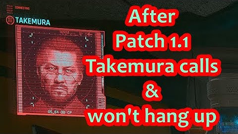 Cyberpunk 2077: After patch 1.1, is this a new or an existing bug?