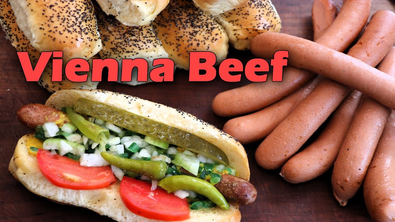 Chicago Style Hot Dogs (Vienna Beef) Recipe 