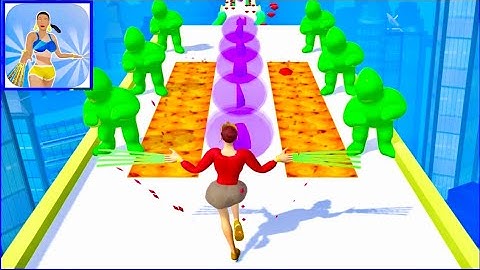 Long Nails 3D Gameplay All Levels 17-21 (iOS/Android)