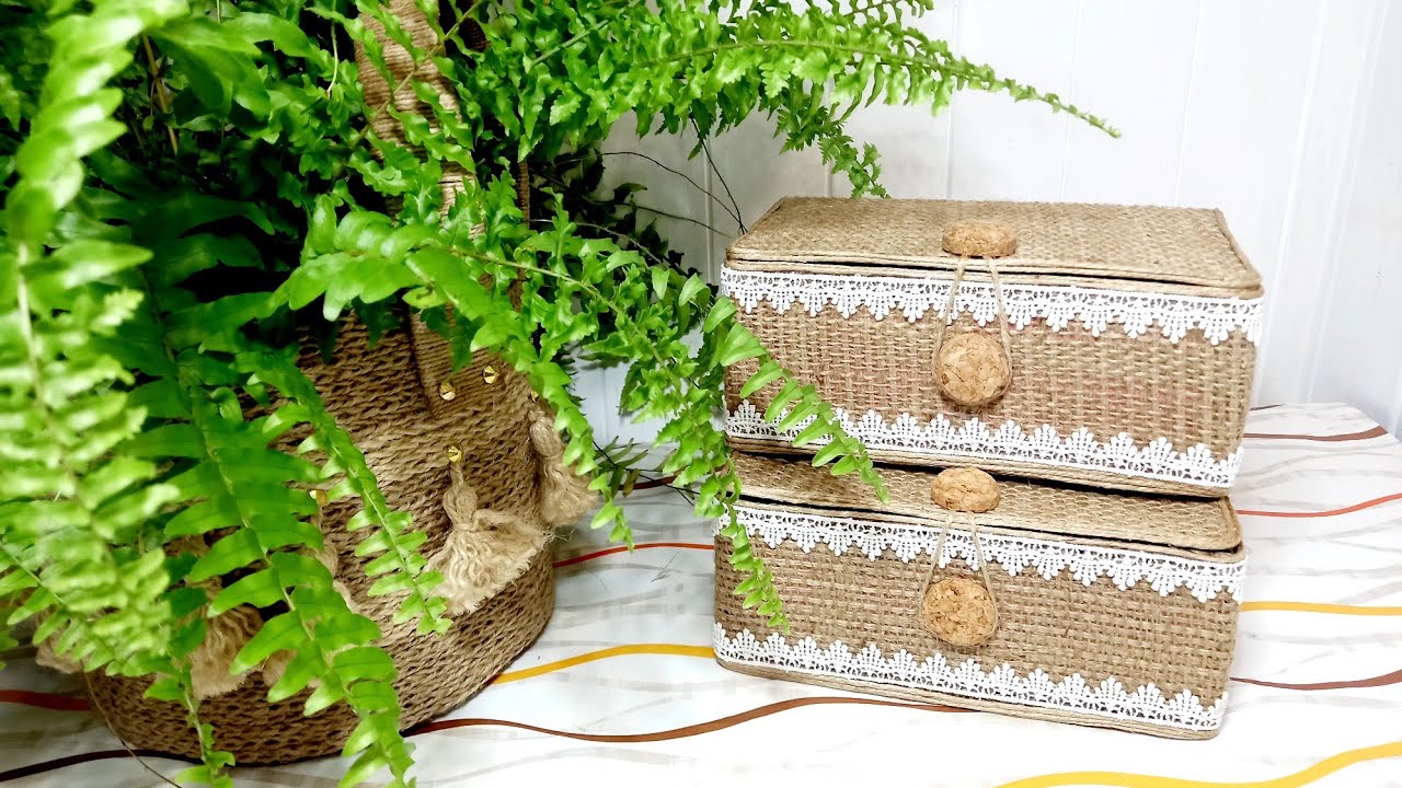 Как быстро,но стильно задекорировать коробку из под обуви. - YouTube