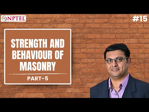 Strength and Behaviour of Masonry Part - V